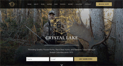 Desktop Screenshot of crystallakebc.com