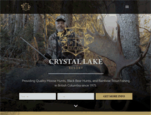 Tablet Screenshot of crystallakebc.com